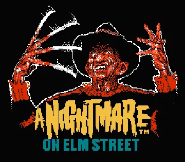 Nightmare on Elm Street, A (USA) screen shot title